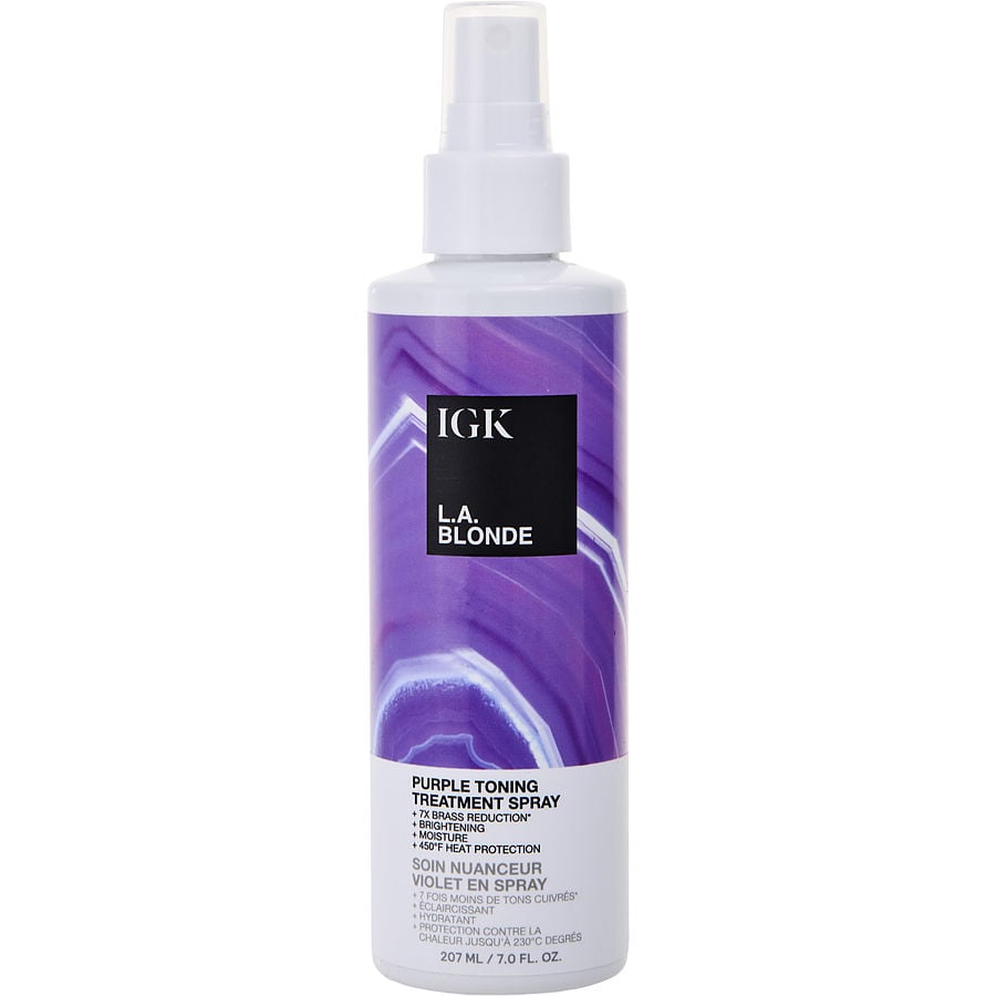 Igk L.A. Blonde Purple Toning Treatment Spray 7 oz