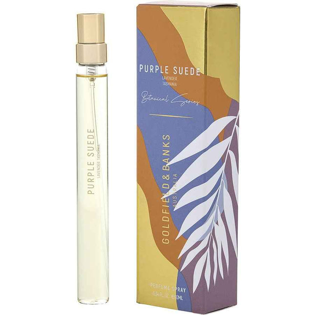 Goldfield & Banks Purple Suede By Goldfield & Banks Eau De Parfum Travel Spray 0.34 Oz Mini