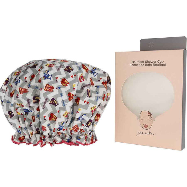 Spa Accessories Spa Sister Bouffant Shower Cap - Shoe Fashionista