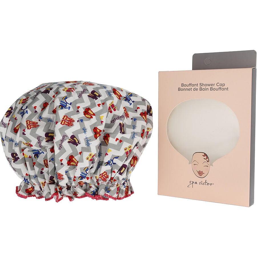Spa Accessories Spa Sister Bouffant Shower Cap - Shoe Fashionista
