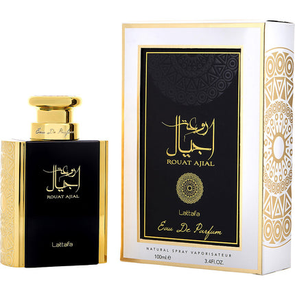 Lattafa Rouat Ajial By Lattafa Eau De Parfum Spray 3.4 Oz