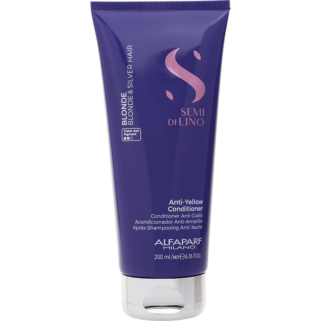 Alfaparf Semi Di Lino Blonde Anti-Yellow Conditioner 6.76 oz