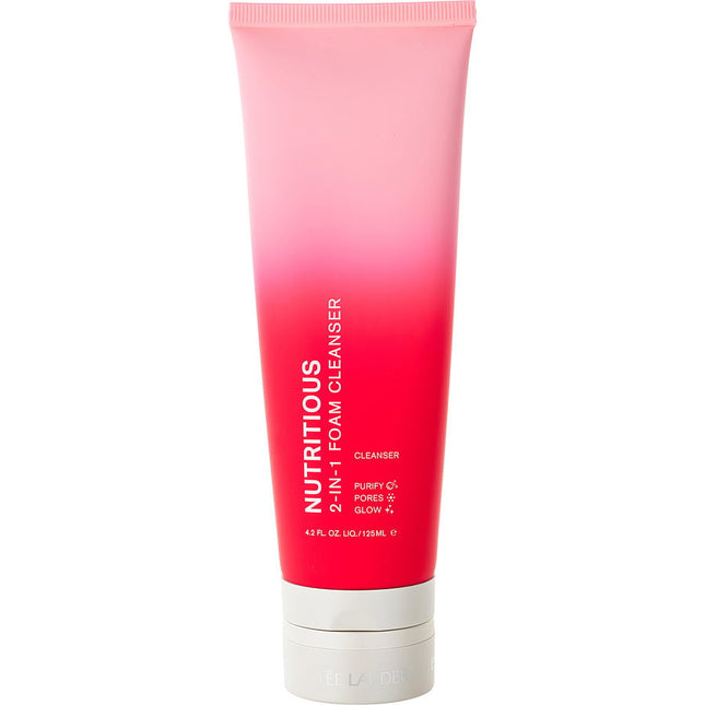 Nutritious 2-in-1 Foam Cleanser --125ml/4.2oz Estee Lauder