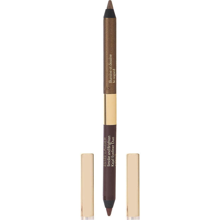 Estee Lauder Smoke And Brighten Kajal Eyeliner Duo - # 03 Dark Chocolate / Rich Bronze --1g/0.02oz By Estee Lauder Estee Lauder