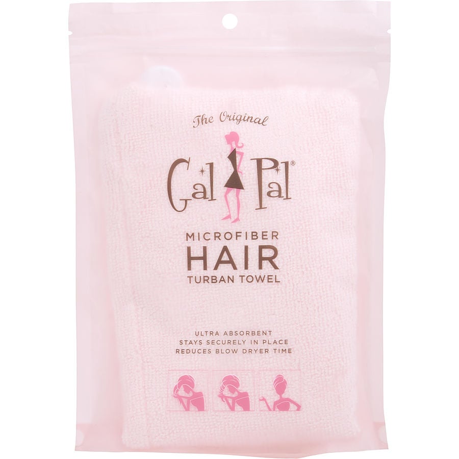 Spa Accessories Spa Sister Microfiber Hair Turban - Pink
