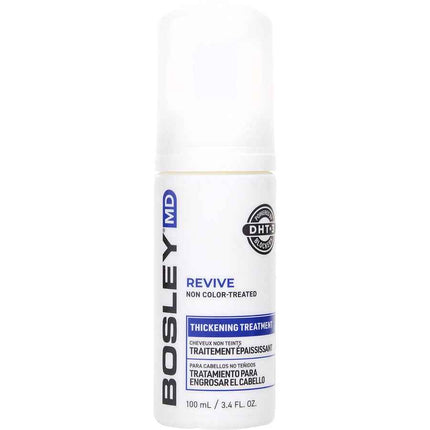 Bos Revive Thickening Treatment Visibly Thinning Non Color Treated Hair 3.4 Oz