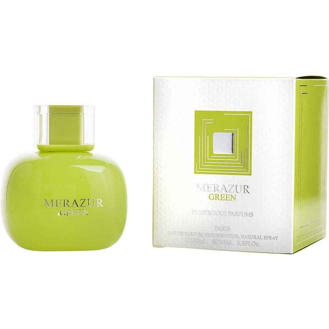 Merazur Green By Prestigious Eau De Parfum Spray 3.3 Oz
