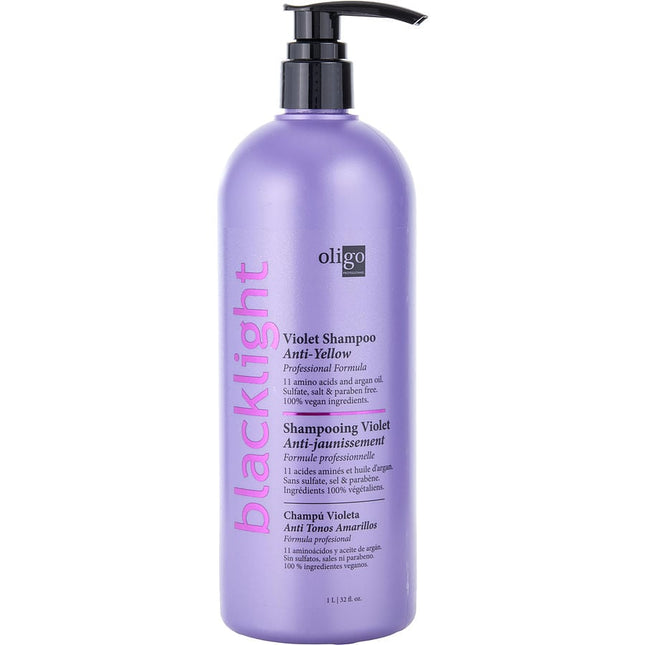 Blacklight Anti-yellow Violet Professional Forumla Shampoo 32 Oz Oligo