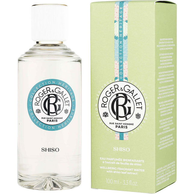 Roger & Gallet Shiso By Roger & Gallet Fresh Fragrant Water Spray 3.3 Oz Roger & Gallet