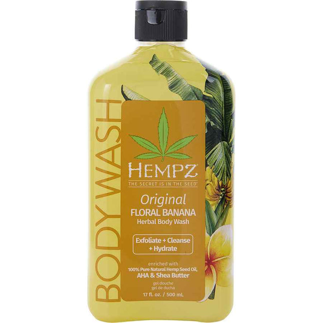 Hempz Original Floral Banana Herbal Body Wash 500ml/17oz
