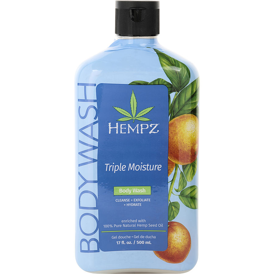 Hempz Triple Moisture Herbal Body Wash 500ml/17oz