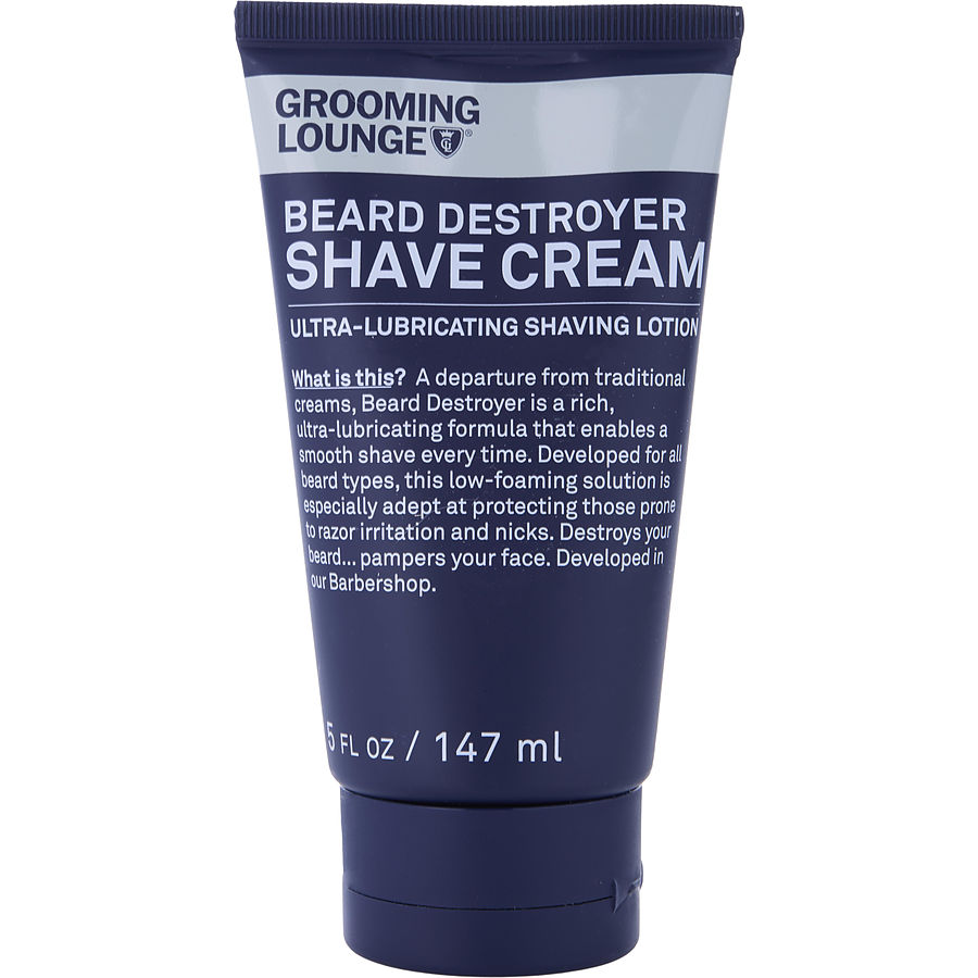 Beard Destroyer Shave Cream --147ml/5oz Grooming Lounge