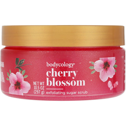 Bodycology Cherry Blossom By Bodycology Exfoliating Sugar Scrub 10.5 Oz