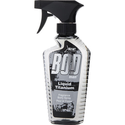 Bod Man Liquid Titanium By Parfums De Coeur Fragrance Body Spray 8 Oz