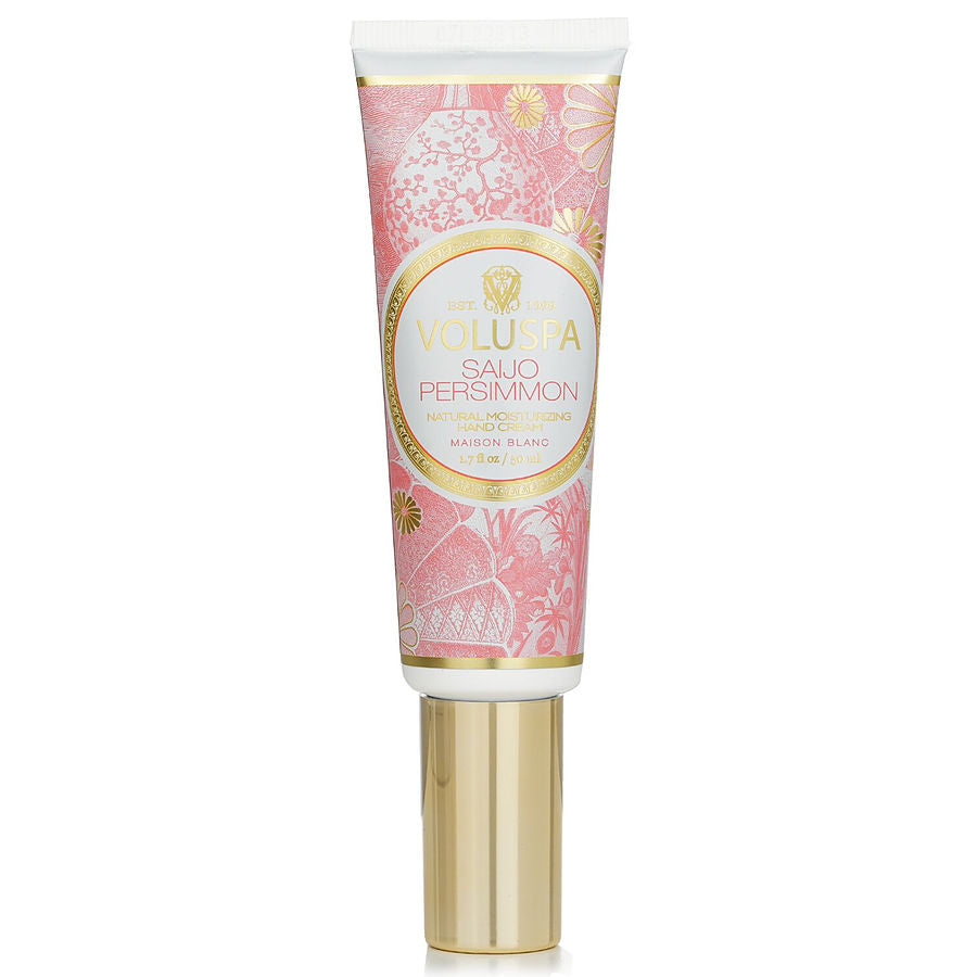 Voluspa Saijo Persimmon Hand Cream - Persimmon, Peach & Jasmine 50ml/1.7oz