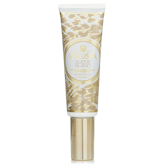 Voluspa Suede Blanc Hand Cream - Buttery Sueded Leather, Amber And Cedar 50ml/1.7oz
