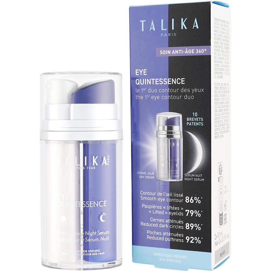 Talika Eye Quintessence Day Cream And Night Serum 2x10ml/0.3oz