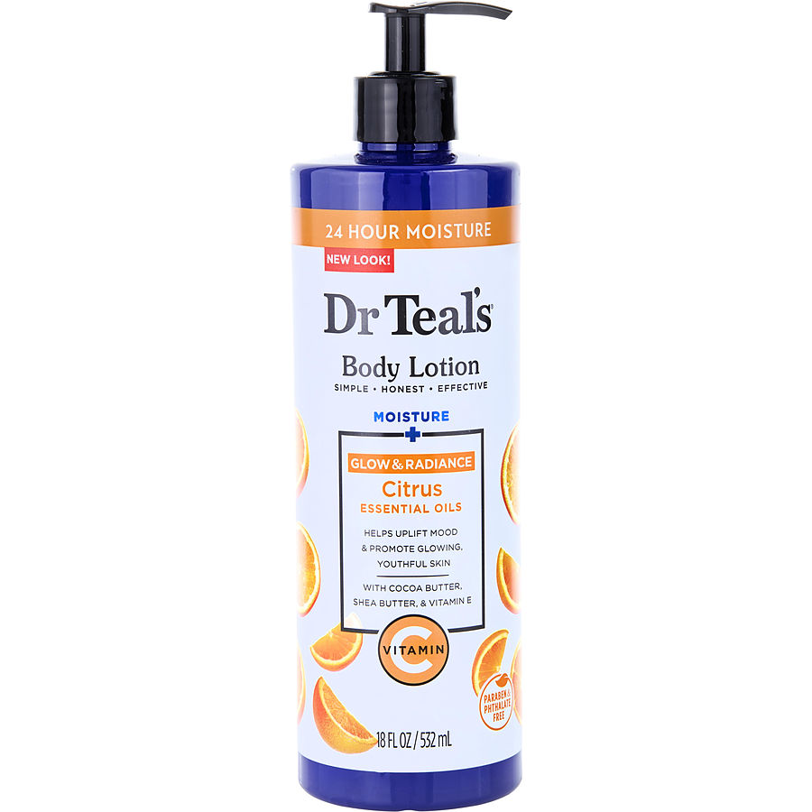 Dr. Teal's Body Lotion - Moisture+ Vitamin C & Essential Oils 532ml/18oz
