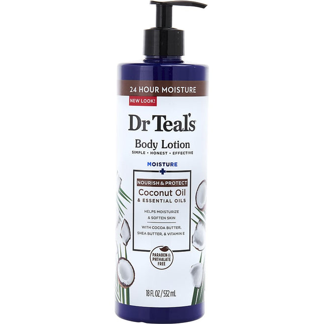 Body Lotion - Moisture+ Nourishing Coconut Oil --532ml/18oz Dr. Teal's