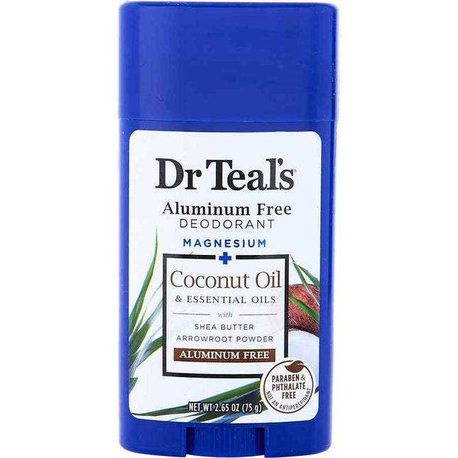 Dr. Teal's Aluminum Free Deodorant - Magnesium+ Coconut Oil & Essential Oils 75g/2.65oz