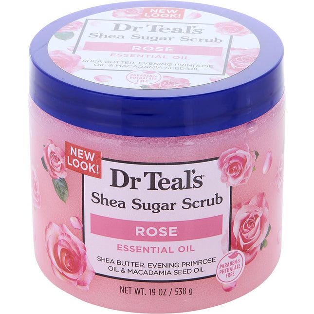 Shea Sugar Scrub - Rose Essential Oil --538g/19oz Dr. Teal's