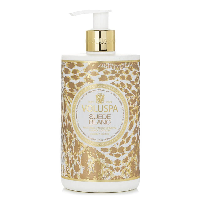 Voluspa Suede Blanc Natural Moisturizing Hand Lotion 450ml/15.2oz