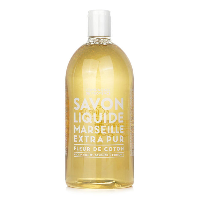 Liquid Marseille Soap Cotton Flower Refill  --1000ml/33.8oz