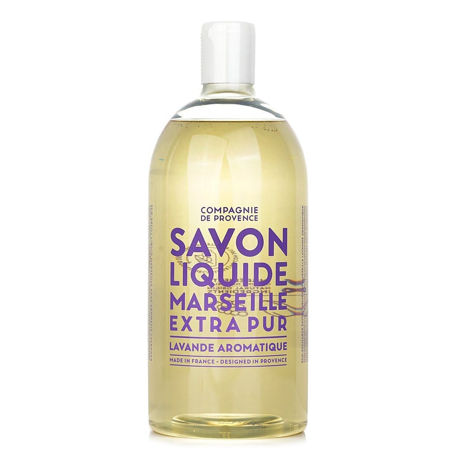 Liquid Marseille Soap Aromatic Lavender Refill  --1000ml/33.8oz Compagnie De Provence