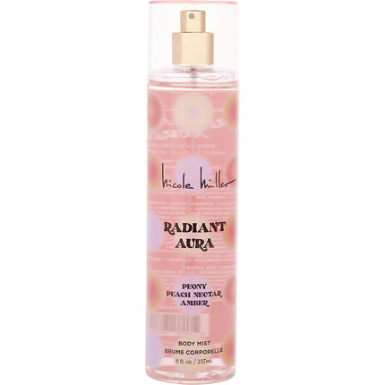 Nicole Miller Radiant Aura By Nicole Miller Body Mist Spray 8 Oz