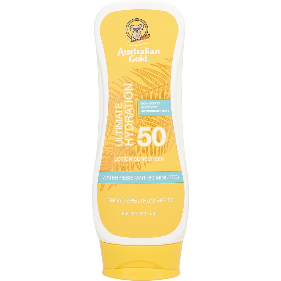 Australian Gold Ultimate Hydration Lotion Sunscreen Spf 50 237ml/8oz