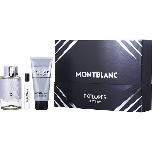 Mont Blanc Gift Set Mont Blanc Explorer Platinum By Mont Blanc