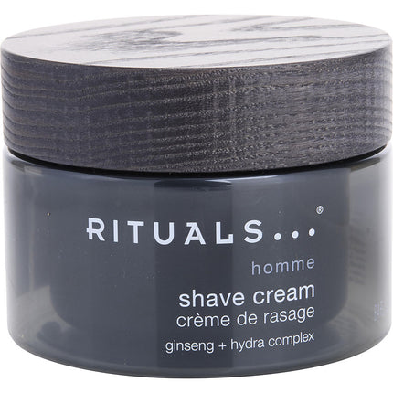 Rituals Homme Shave Cream Ginseng + Hydra Complex --250ml/8.5oz