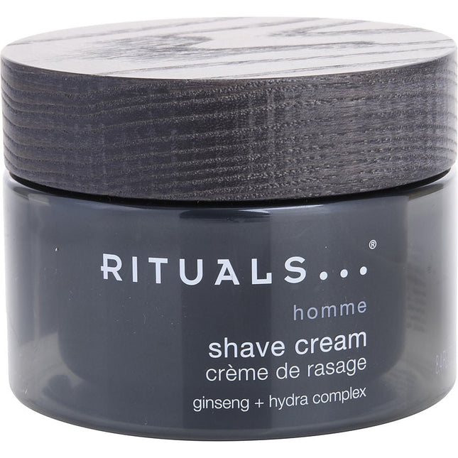 Rituals Homme Shave Cream Ginseng + Hydra Complex --250ml/8.5oz Rituals