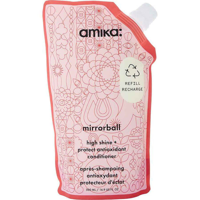 Amika Mirrorball High Shine + Protect Antioxident Refill Conditioner 16.9 oz