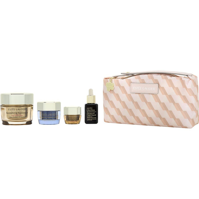 Revitalizing Supreme + Set: Revitalizing Supreme +youth Power Cream 50ml + Multi-recovery Complex 15ml + Supreme+ Youth Power Eye Balm 5ml + Supreme + Night Intensive Restorative Creme 15ml + 4pcs+bag