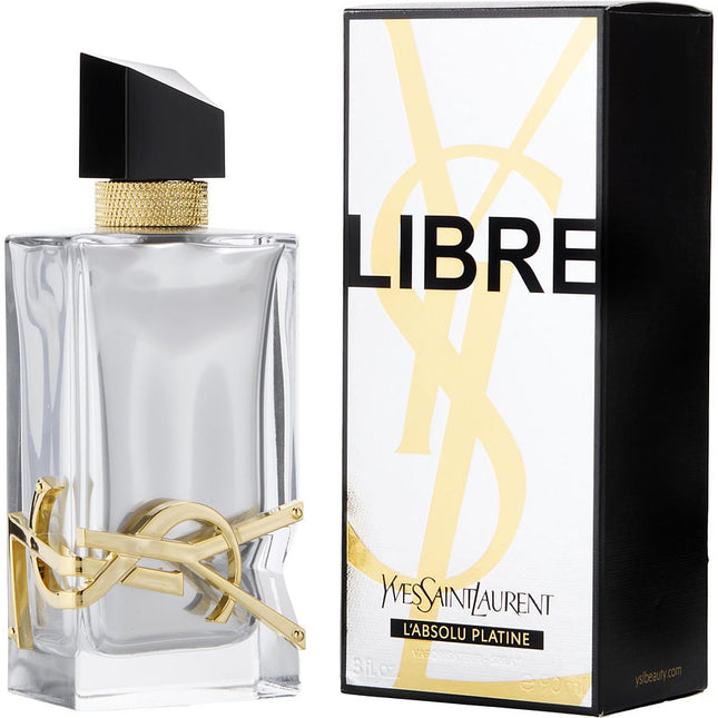 Libre L'absolu Platine Yves Saint Laurent By Yves Saint Laurent Parfum Spray 3 Oz