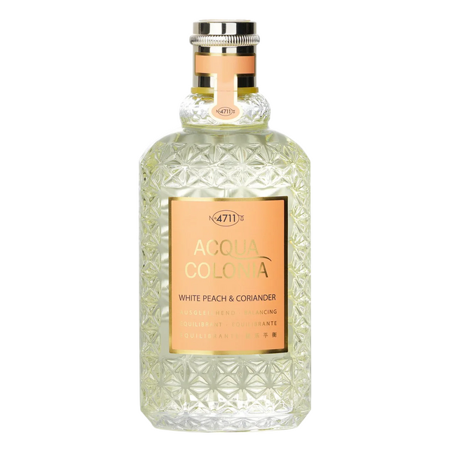 4711 Acqua Colonia White Peach & Coriander – Eau de Cologne Unisex, 170 ml