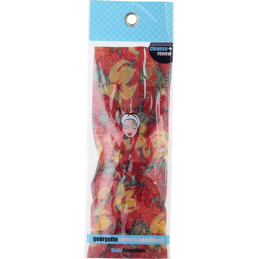 Spa Accessories Spa Sister Georgette Mesh Headband - Red