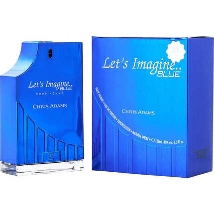 Chris Adams Let's Imagine Blue By Chris Adams Eau De Parfum Spray 3.3 Oz