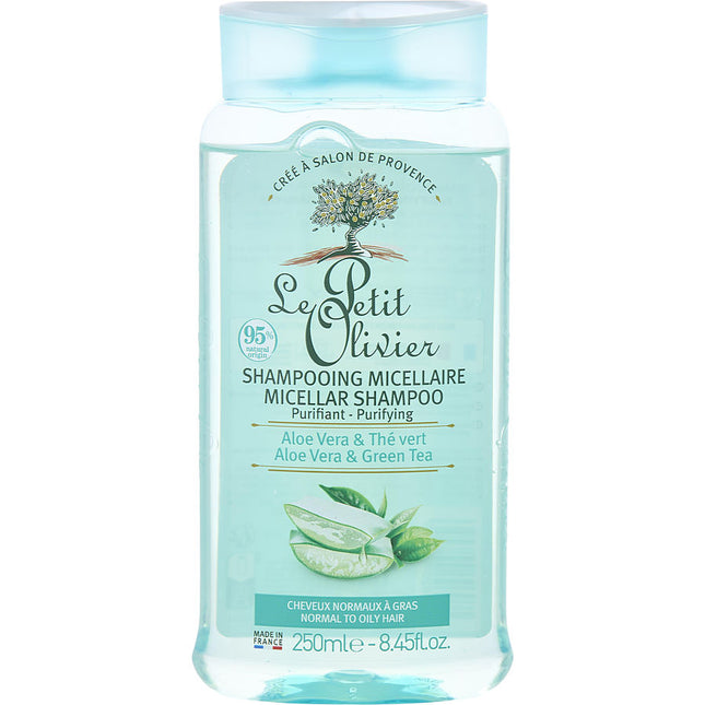 Le Petit Olivier Micellar Shampoo W/ Aloe Vera & Green Tea 8.45 oz