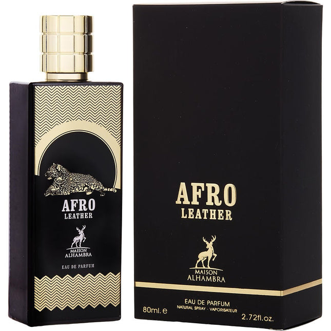 Maison Alhambra Afro Leather By Maison Alhambra Eau De Parfum Spray 2.7 Oz