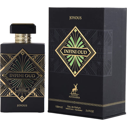 Maison Alhambra Infini Oud Joyous By Maison Alhambra Eau De Parfum Spray 3.4 Oz