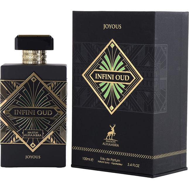 Maison Alhambra Infini Oud Joyous By Maison Alhambra Eau De Parfum Spray 3.4 Oz