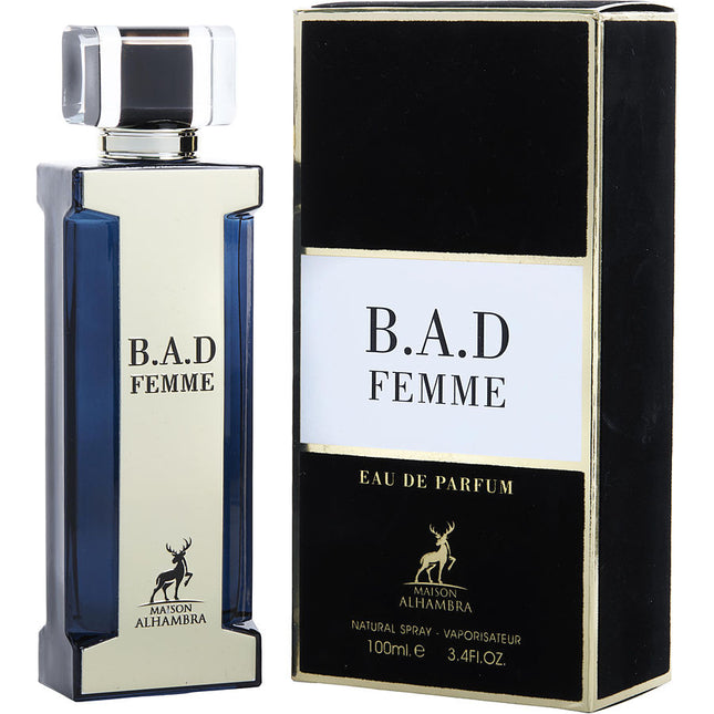 Maison Alhambra B.a.d. Femme By Maison Alhambra Eau De Parfum Spray 3.4 Oz