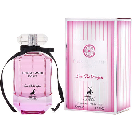 Maison Alhambra Pink Shimmer Secret By Maison Alhambra Eau De Parfum Spray 3.4 Oz
