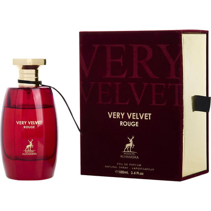 Maison Alhambra Very Velvet Rouge By Maison Alhambra Eau De Parfum Spray 3.4 Oz