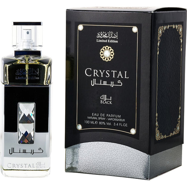 Ard Al Zaafaran Crystal Black By Ard Al Zaafaran Eau De Parfum Spray 3.4 Oz
