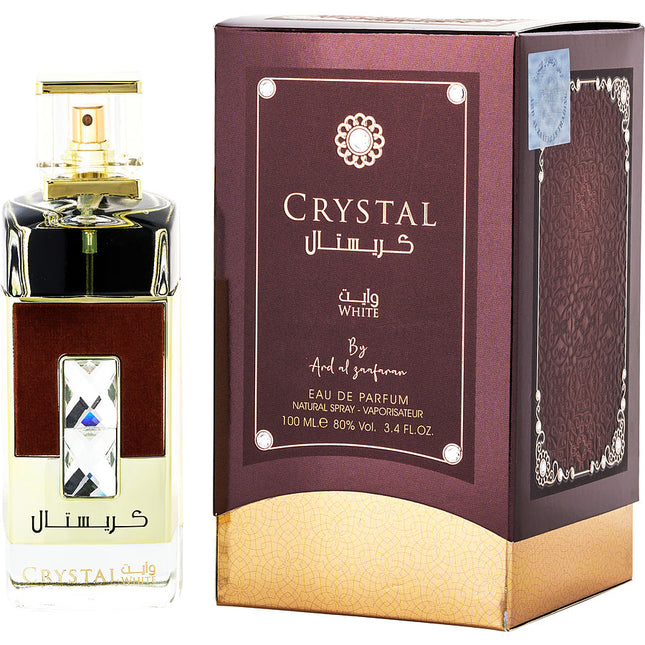 Ard Al Zaafaran Crystal White By Ard Al Zaafaran Eau De Parfum Spray 3.4 Oz
