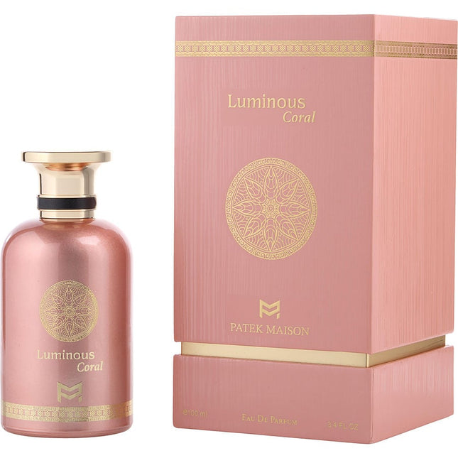 Patek Maison Luminous Coral By Patek Maison Eau De Parfum Spray 3.4 Oz Patek Maison