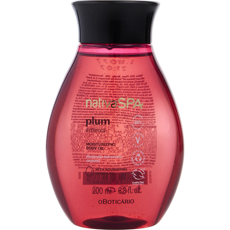 Nativa Spa Plum Moisturizing Body Oil 200ml/6.8oz